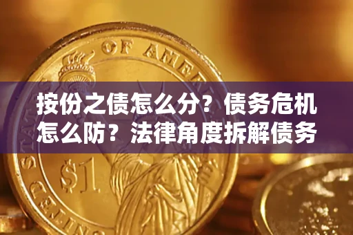 北京按份之债怎么分？债务危机怎么防？法律角度拆解债务分配与风险自保指南