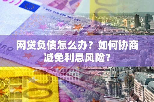 北京网贷负债怎么办？如何协商减免利息风险？