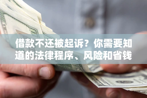北京借款不还被起诉？你需要知道的法律程序、风险和省钱技巧